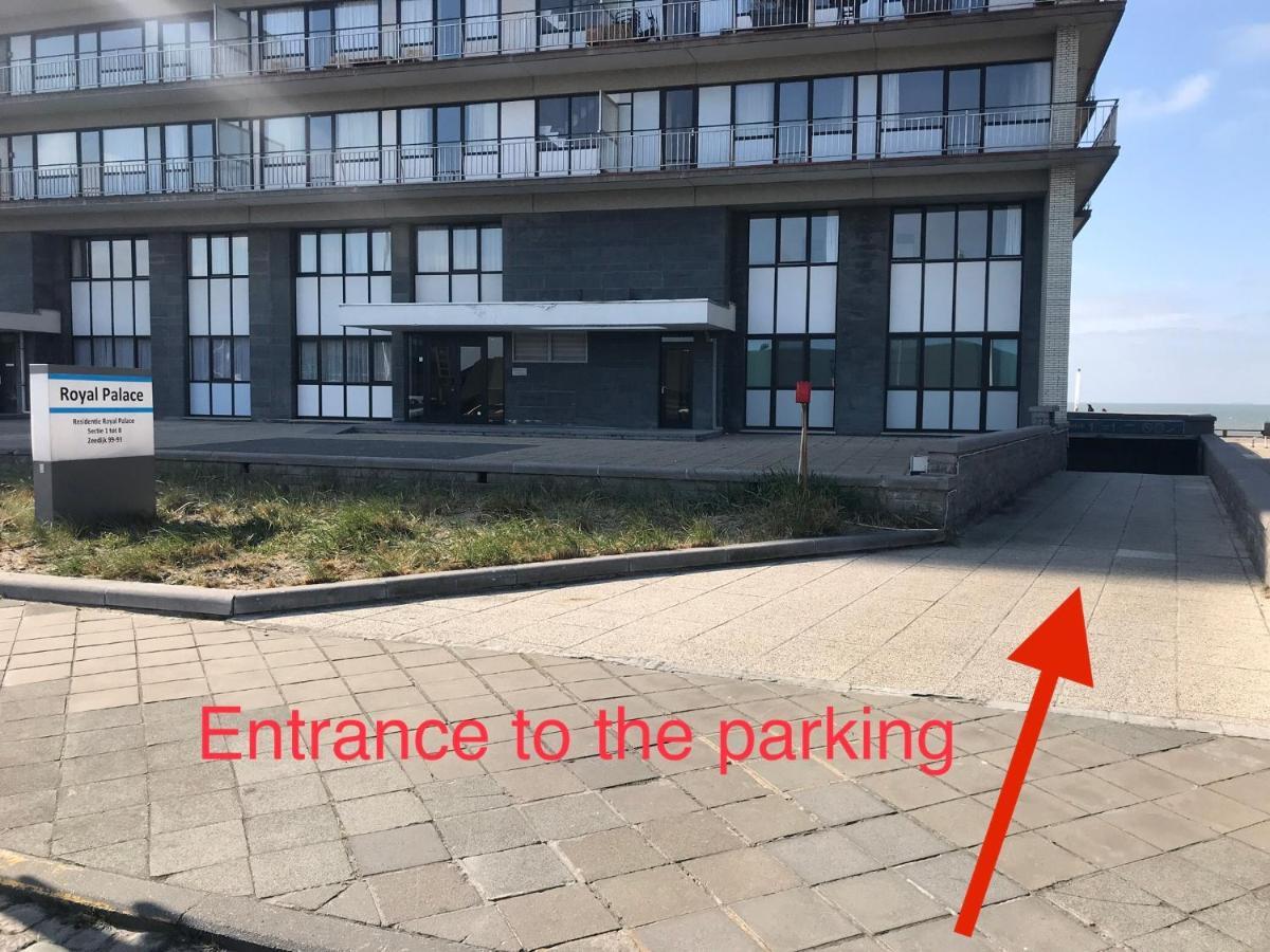 Panoramic Seaview Apartment With Free Private Garage Ostende Exterior foto